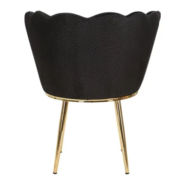 Fotel MINDY Czarny 70x63x83 cm